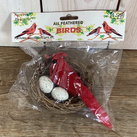 Lot 12 Vintage Feathered Birds for Crafts - Picture 9 of 16